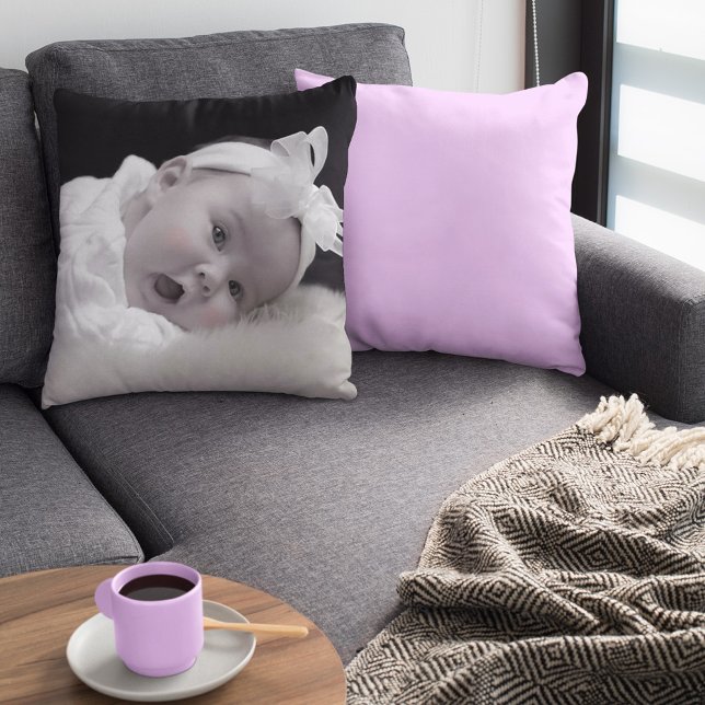 Custom Photo, Personalized Throw Pillow (Creator Uploaded)