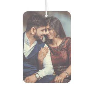 Custom Photo Personalized Two-Sided Car Air Freshener