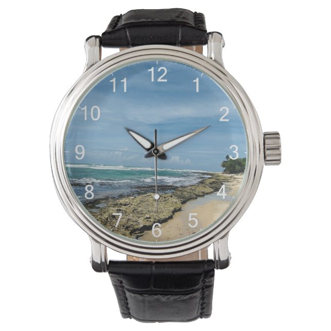 Custom Photo Personalized Wrist Watch (Front)