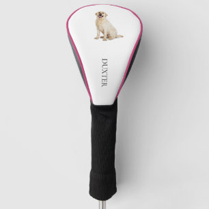 Custom Photo Pet Family Dog Personalized Monogram Golf Head Cover