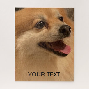 Custom Photo Pet portrait Picture Create your own Jigsaw Puzzle