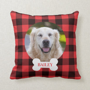 Custom Photo Pet Throw Pillow
