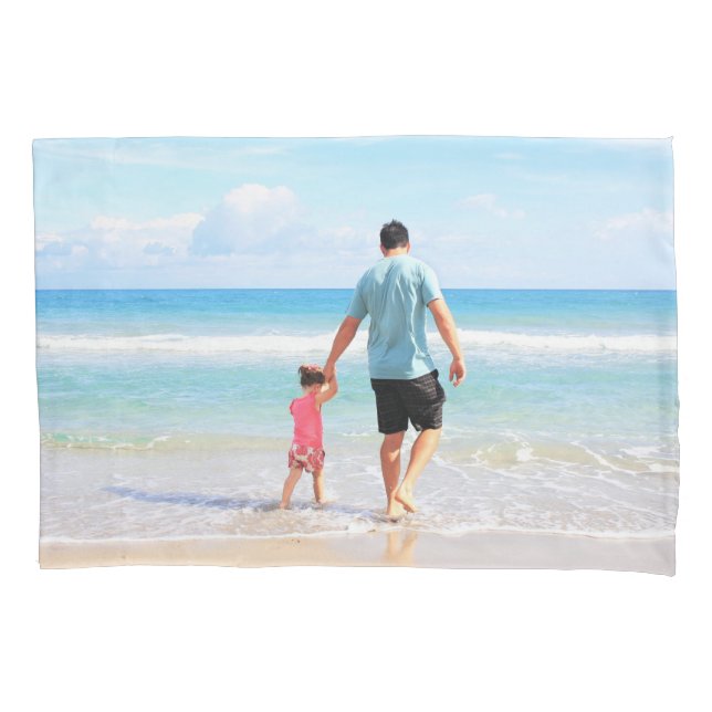 Custom Photo Pillow Case Your Favourite Photos (Front)