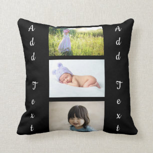 Custom Photo Pillow. Throw Pillow