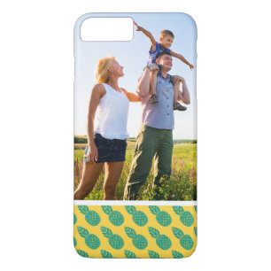 Custom Photo Pineapple Pattern iPhone 8 Plus/7 Plus Case