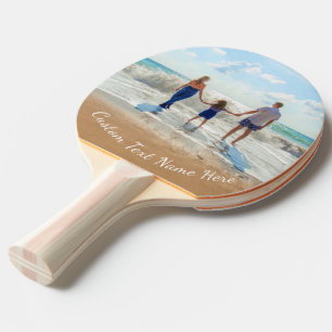 Custom Photo Ping Pong Paddle Your Photos and Text
