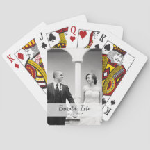 Custom photo playing cards - personalize