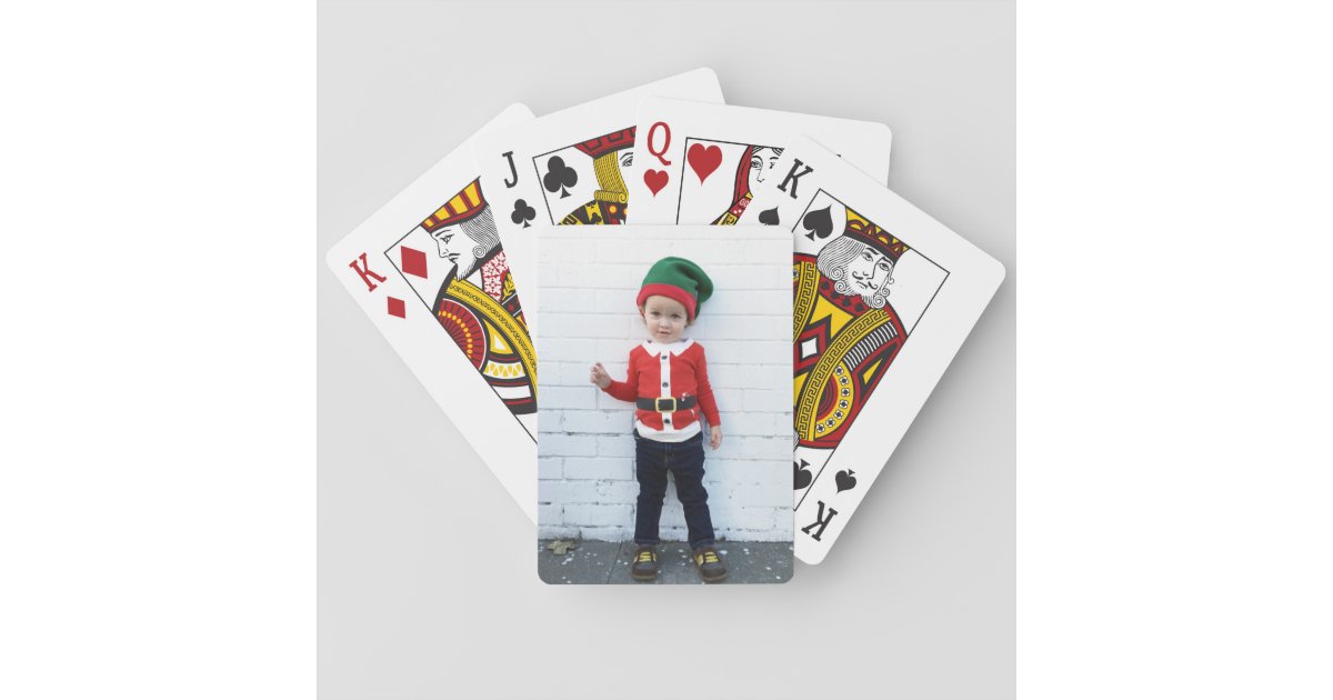 Custom Photo Playing Cards Personalized Card Deck | Zazzle.ca