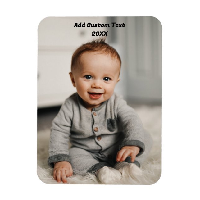 Custom Photo Playing Cards Personalized  Magnet (Vertical)
