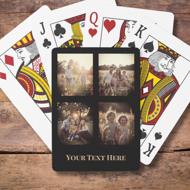 Custom Photo Playing Cards Unique Gift Ideas (Creator Uploaded)
