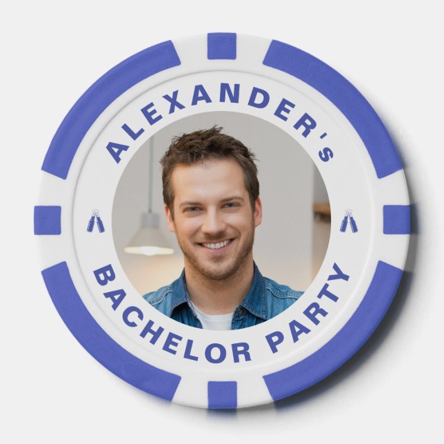 Custom Photo Poker Chips (Front)