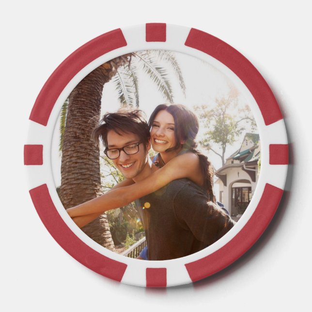 Custom Photo Poker Chips (Front)