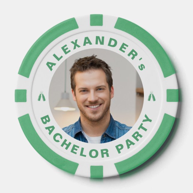 Custom Photo Poker Chips (Front)