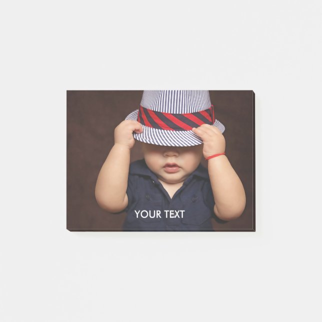 Custom Photo Post-it Notes (Front)