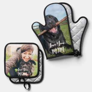 Custom Photo Pot Holders Set