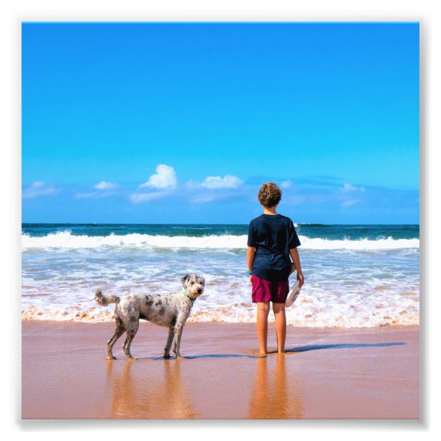 Custom Photo Print with Your Own Design (Front)