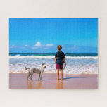 Custom Photo Puzzle with Your Own Design<br><div class="desc">Custom Photo Puzzle - Make Your Own Design - Personalized Family / Friends / Pets or Personal Puzzles Gift - Add Your Photo / or Text / Name - Resize and move or remove and add elements / text with Customization tool ! You can transfer this design to more than...</div>