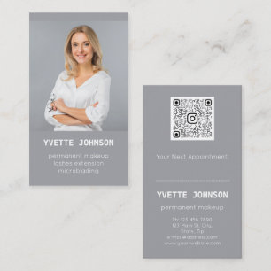 Custom Photo Qr Code Logo Professional Business Card