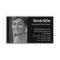 Custom Photo Real Estate Business Black White