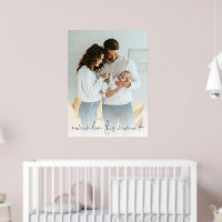 Custom Photo Remember This Moment New Parents