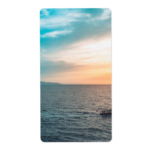 Custom Photo Return Address Label – Personalized (Front)