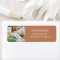 Custom Photo Return Address Labels