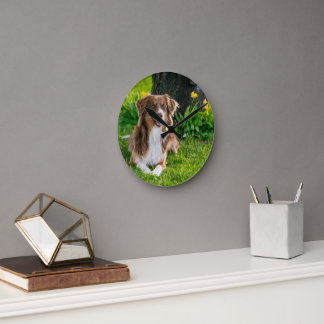 Custom Photo Round Clock