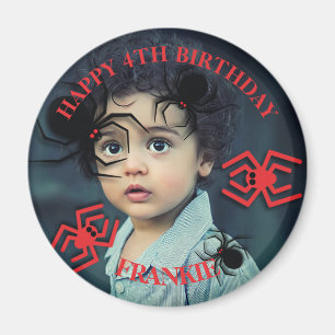 Custom Photo Round Magnet