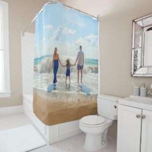 Custom Photo Shower Curtain Your Photos Design