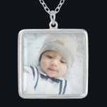 Custom Photo Silver Plated Necklace<br><div class="desc">Create your own personalized photo gift by add your own photo, from your beloved family photo to your adorable pet photo, to make your design unique.
Please Note: Photos shown on product are sample photos with watermark for presentation purposes only.</div>