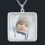 Custom Photo Silver Plated Necklace<br><div class="desc">Create your own personalized photo gift by add your own photo,  from your beloved family photo to your adorable pet photo,  to make your design unique.

Please Note: Photos shown on product are sample photos with watermark for presentation purposes only.</div>