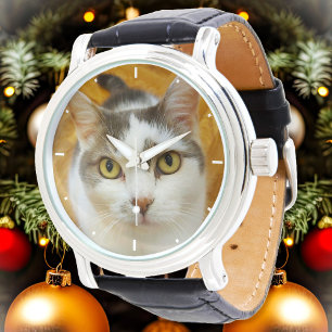 Custom Photo Simple Elegant Personalized Watch