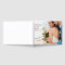 Custom Photo Simple Modern Wedding Guest Book