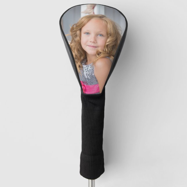 Custom Photo Simple Personalized Golf Head Cover (Front)