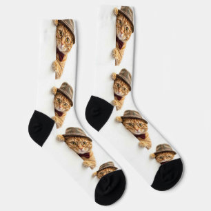 Custom Photo Simple Personalized Golfer Driver Socks