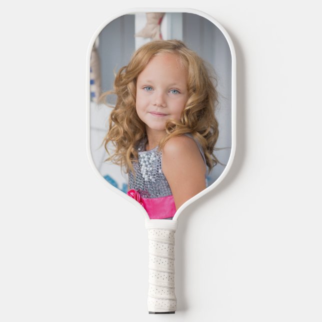 Custom Photo Simple Personalized  Pickleball Paddle (Front)