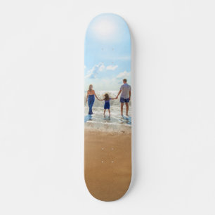 Custom Photo Skateboard Your Design - Vacation