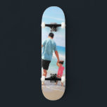 Custom Photo Skateboard Your Own Design - Best DAD<br><div class="desc">Custom Photo - Your Own Design - Special - Personalized Family / Friends or Personal Gift - Add Your Photo / Text - Resize and move or remove and add elements / image with customization tool. Choose / add your favourite font / text colour ! You can transfer this design...</div>