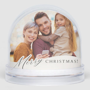 Custom Photo Snow Globe 
