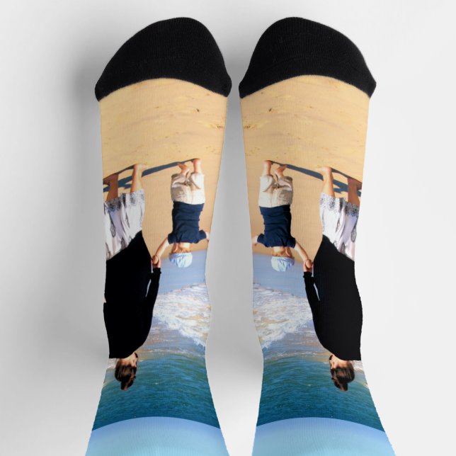Custom Photo Socks Your Photos Gift (Top)