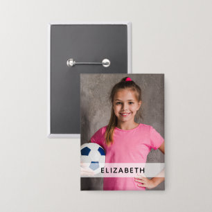 Custom Photo Sports  Button