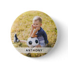 Custom Photo Sports  Button