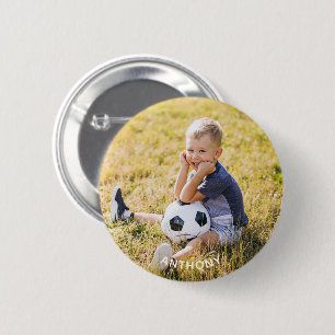 Custom Photo Sports  Button