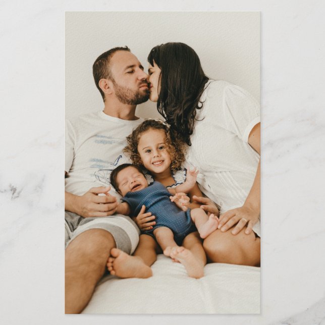 Custom Photo Stationery (Front)