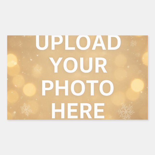 Custom Photo Sticker (Front)