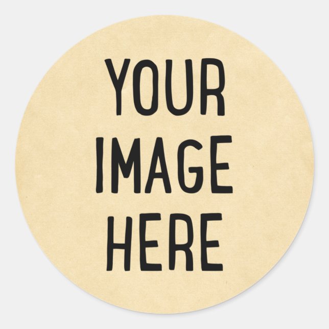 Custom photo sticker (Front)