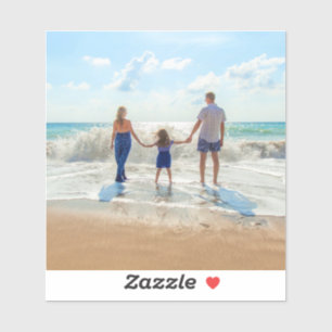Custom Photo Sticker Your Favourite Photos Design
