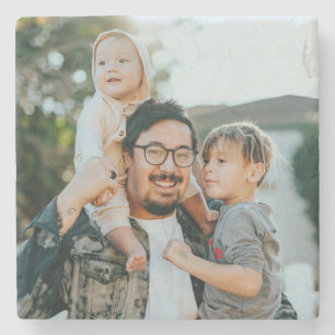 Custom Photo  Stone Coaster