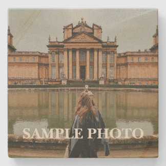 Custom Photo Stone Coaster – Travel