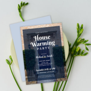 Custom Photo Sweet Home Housewarming Party Invitation